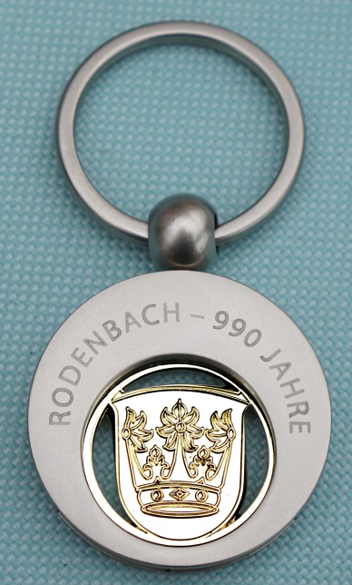 Schl&uuml;sselring 990 Jahre Rodenbach