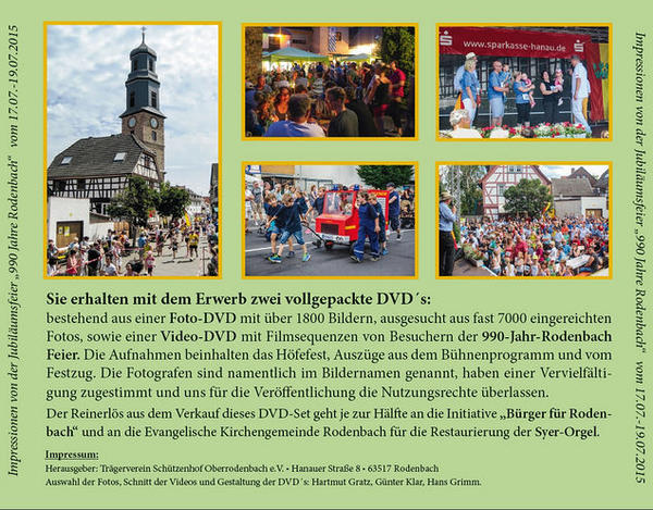 Die R&uuml;ckseite der DVD-H&uuml;lle mit Informationen zum Inhalt