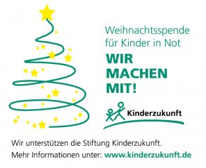Weihnachtspäckchenaktion Stiftung Kinderzukunft