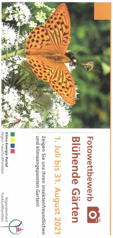 Flyer "Bl&uuml;hende G&auml;rten"