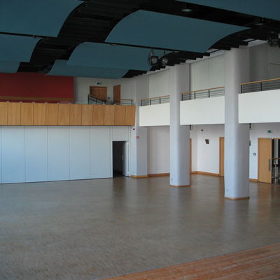 Empore großer Saal Rodenbachhalle