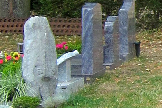 Friedhof Standfestigkeitsprüfung