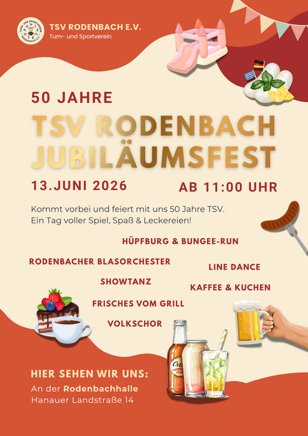 Flyer Jubil&auml;um TSV