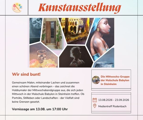 Ausstellung Malschule