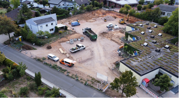 Luftbild Baustelle RoBBe