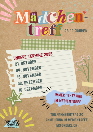 Der M&auml;dchentreff ist zur&uuml;ck