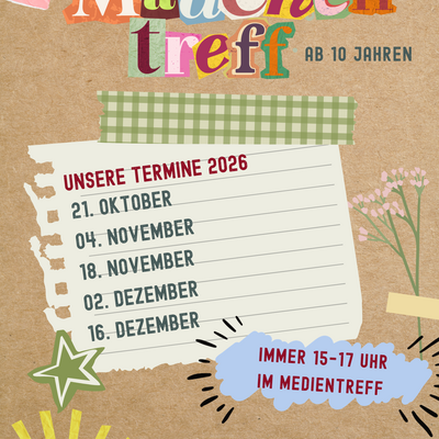 Der M&auml;dchentreff ist zur&uuml;ck