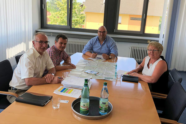 Besuch der KVG im Rathaus